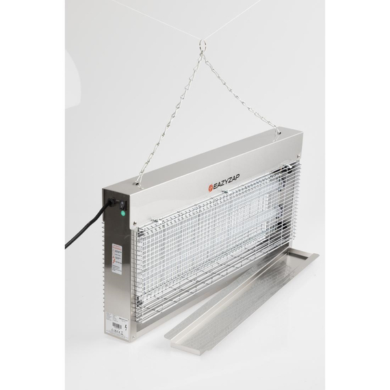 Eazyzap Energieeffizienter Edelstahl-LED-Fliegenkiller 150m², Bild 5