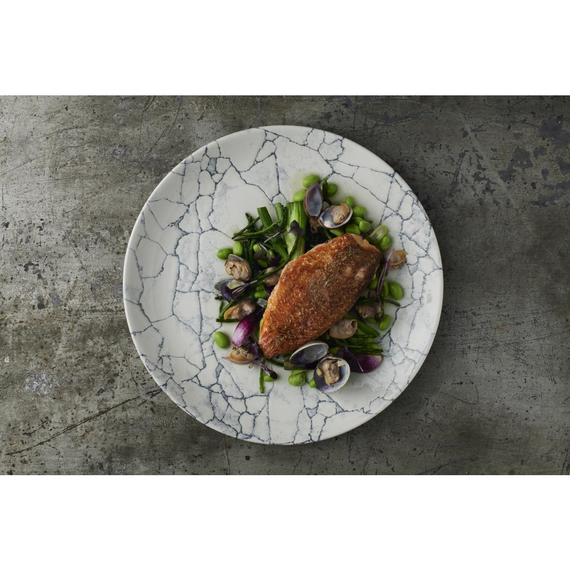 Churchill Studio Prints Kintsugi Pearl Evolve Coupe-Teller, Grau, 286 mm, (12 Stück), Bild 3