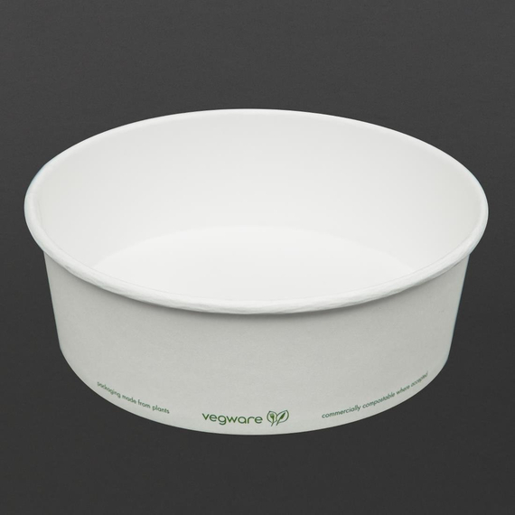 Vegware 185 Serie Kompostierbare Lebensmittelschalen 946ml (300 Stück)