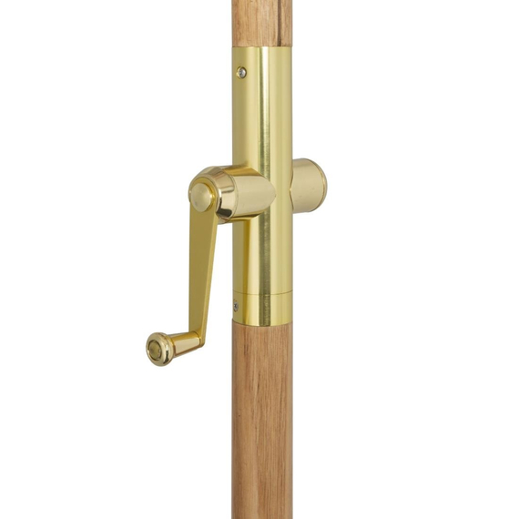 Bolero Sicily runder gestreifter Sonnenschirm, 2,5 m Durchmesser, Bild 5