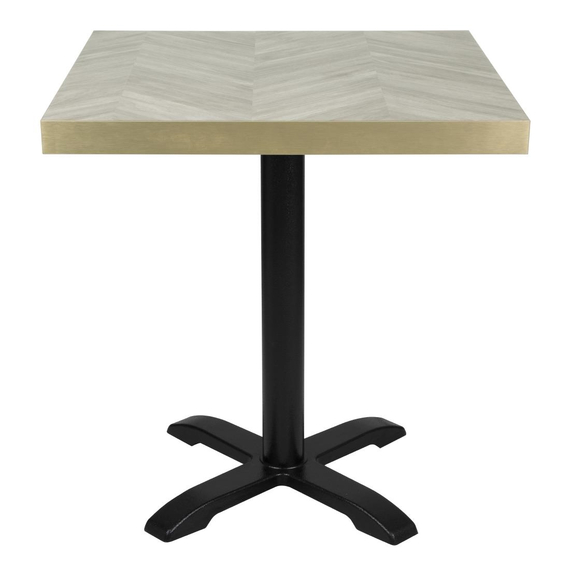 Bolero, vorgebohrte Tischplatte im Chevron-Design, 700 mm, Bild 6