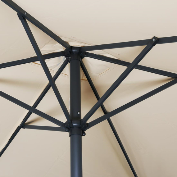 Bolero Seville Quadratischer Sonnenschirm 2x3m Creme, Bild 3