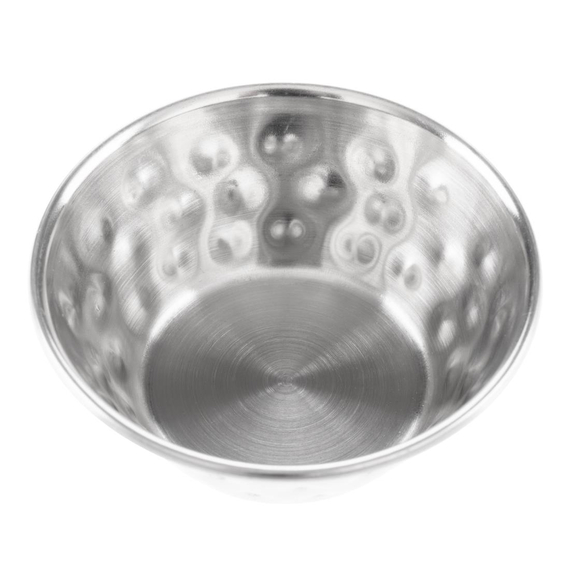 Olympia Soßenbecher aus gehämmertem Edelstahl, 45 ml, 12 Stück, Bild 2