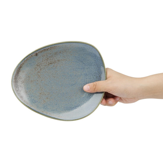 Olympia Ember Blue Triangle Teller 190mm (6 Stück), Bild 10