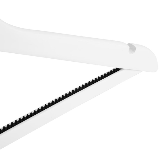 Bolero Holzkleiderbügel weiß (10er-Pack), Bild 3