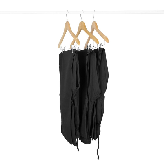 Bolero Holzkleiderbügel mit Anti-Rutsch-Klammern (10er-Pack), Bild 5