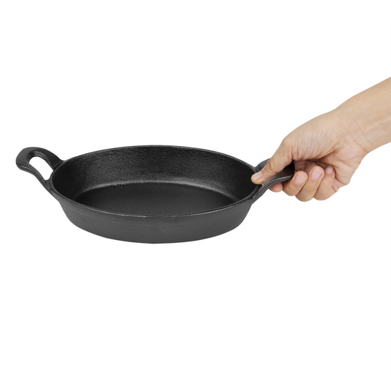 Olympia Gusseisen Ovale Schale mit Ohren 220x150mm, Bild 5