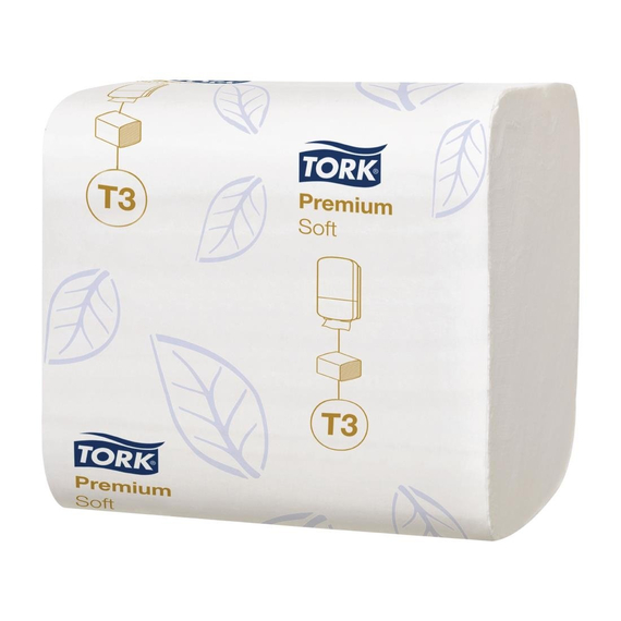 Tork Großverpackung Toilettenpapier weiß (30 Stück), Bild 2