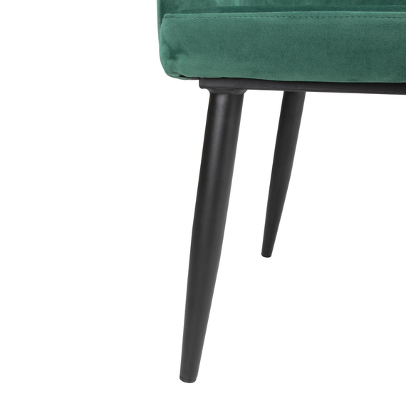 Bolero Lia Velvet Set mit 2 Stühlen - Dunkelgrün (2 Stück), Bild 5