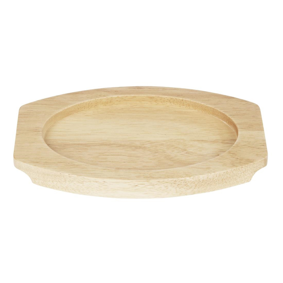 Olympia Hevea Brett für Gusseisen Oval Schüssel mit Ohren 230x135mm für FW818, Bild 2