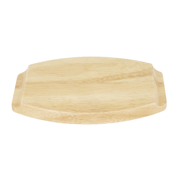 Olympia Hevea Brett für Gusseisen Oval Schüssel mit Ohren 230x135mm für FW818, Bild 4