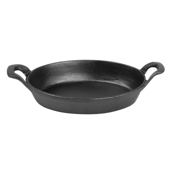 Olympia Gusseisen Ovale Schale mit Ohren 220x150mm