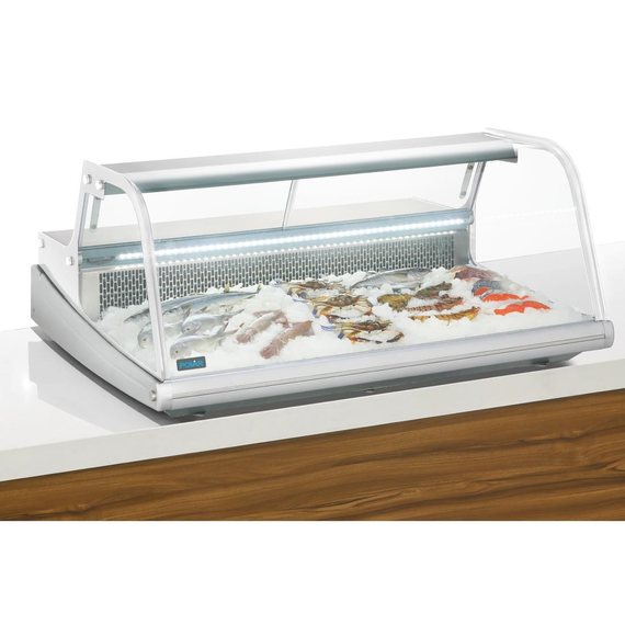 Polar G-Serie Fisch Display servieren ueber Theke Kuehlschrank 255Ltr, Bild 5