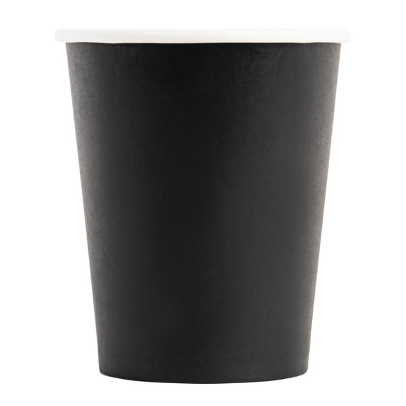 Fiesta Recyclable Coffee To Go Becher 230ml schwarz x1000 (1000 Stück), Bild 4