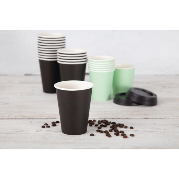Fiesta Recyclable Coffee To Go Becher 340ml schwarz x1000 (1000 Stück), Bild 7