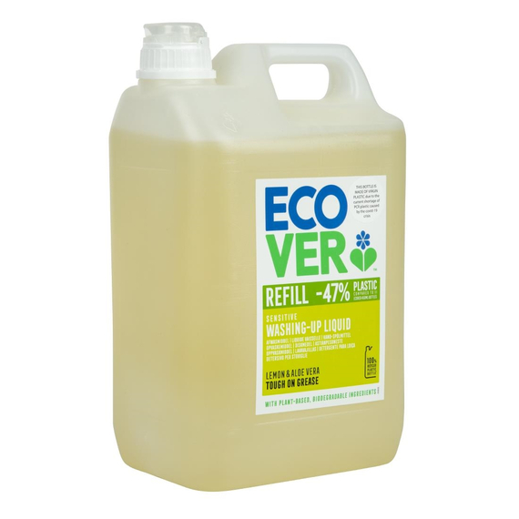 Ecover konzentriertes Spülmittel Zitrone und Aloe Vera 5L, Bild 2