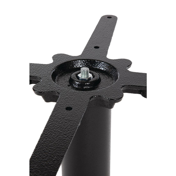 Bolero Tischfuß mit Fußkreuz Gusseisen 48cm hoch, Bild 6