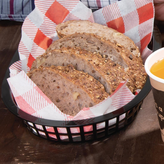 Olympia ovale Servierkörbe Kunststoff schwarz (6 Stück), Bild 4