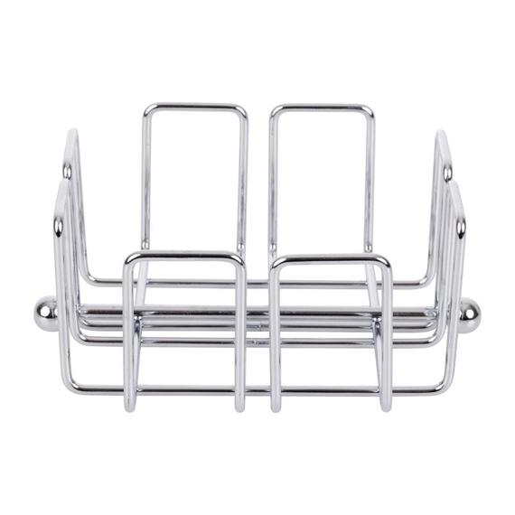 Olympia Cocktail-Serviettenhalter mit Gewicht 14 x 14cm, Bild 2