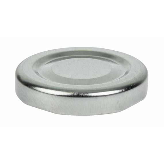 Silberne Kappe für Mini-Milchflasche GL160 (18 Stück)