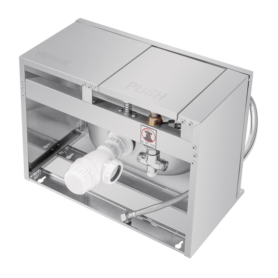 Vogue Waschbecken mit Kniebedienung, Bild 8