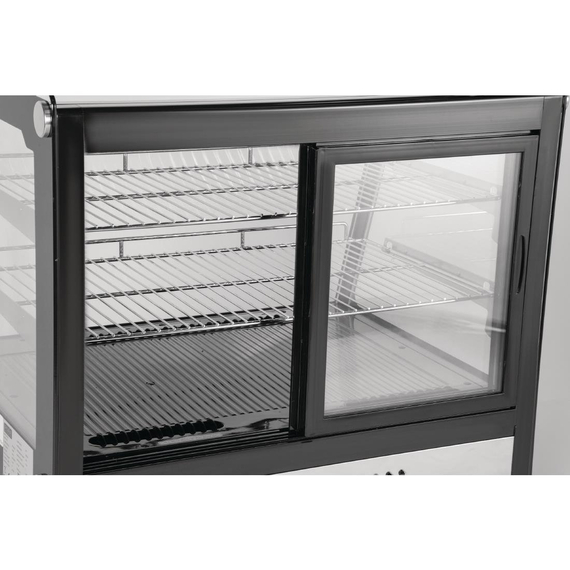 Polar G-Serie Energieeffizienter Tischplatten-Kühlschrank für Lebensmittel-Schwarz 120Ltr, Bild 4