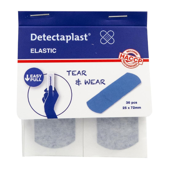 Detectaplast elastisches Pflaster 25x72mm (100 Stück), Bild 5