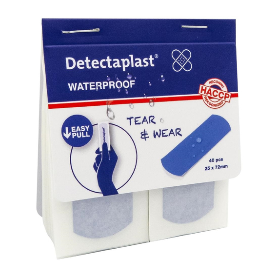 Detectaplast wasserdichtes Pflaster 25x72mm (100 Stück), Bild 5