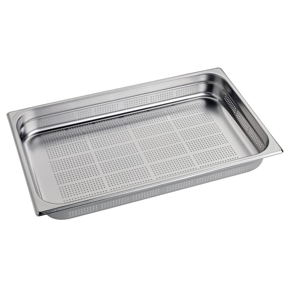 Gastro M Edelstahl-GN-Behälter perforiert 1/1GN 65mm