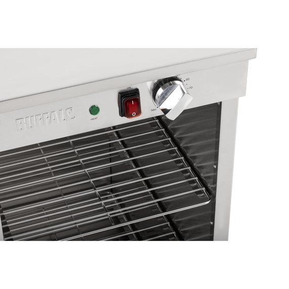 Buffalo Einzel-Tür-Plattenwärmer, Bild 10