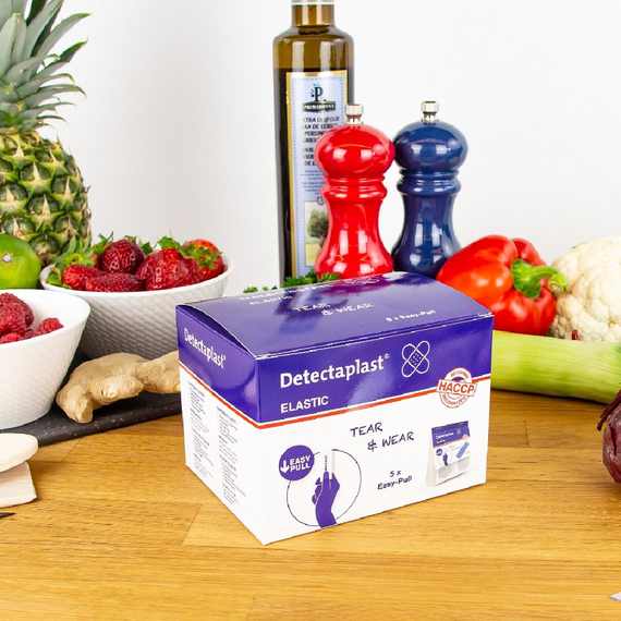 Detectaplast elastisches Pflaster 25x72mm (100 Stück), Bild 4