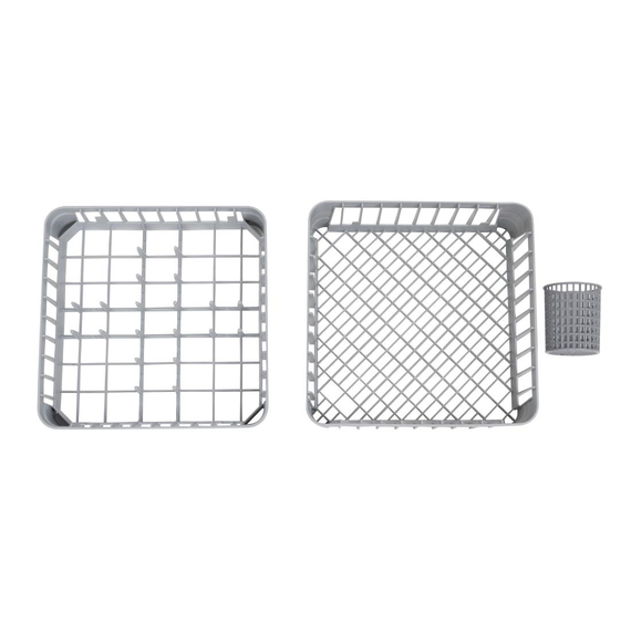 Buffalo Digital Untertisch-Gläser-Spülmaschine mit Ablaufpumpe, 400mm Korb, 3,3kW, Bild 10