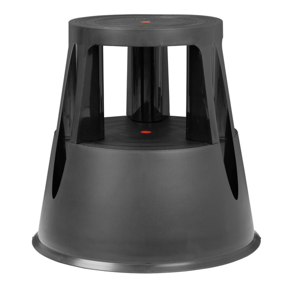 Vogue Trittleiter Schwarz, Bild 2