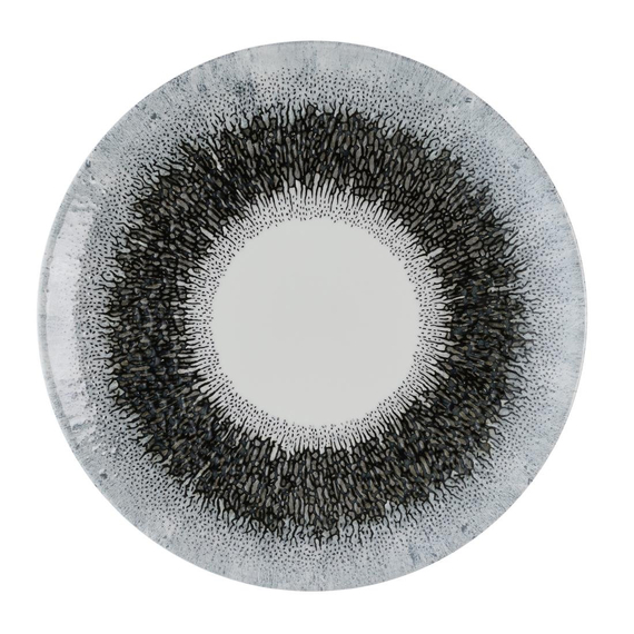 Churchill Studio Prints Fusion Black Evolve Coupe-Teller, 220 mm, (12 Stück)