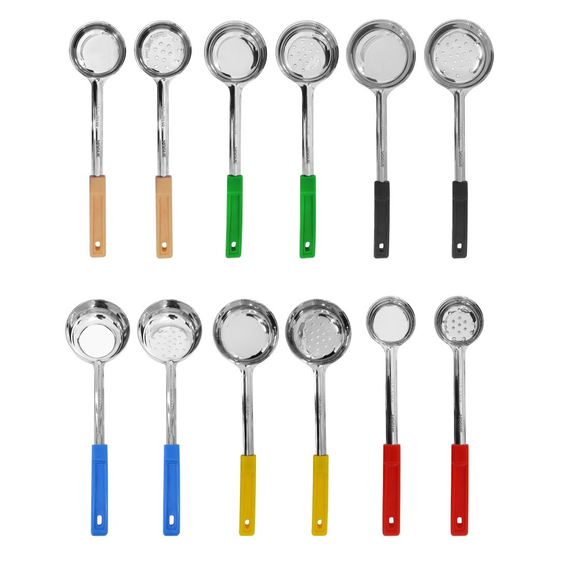 Vogue Rot Perforierte Solide Schöpfkelle 60ml, Bild 4