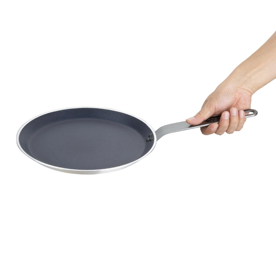 Vogue Aluminium Antihaft Teflon Platinum Plus Crêpe-Pfanne 26cm, Bild 3
