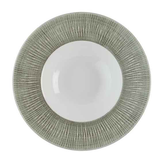 Churchill Bambus-Keramik-Spinwash-Alpine-Schüsseln mit breitem Rand, 231 mm (12 Stück), Bild 2