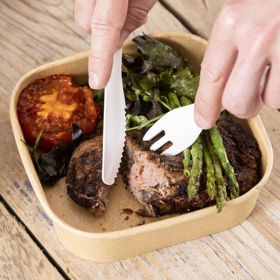 Fiesta Kompostierbare Papiermesser 165mm (100 Stück), Bild 6