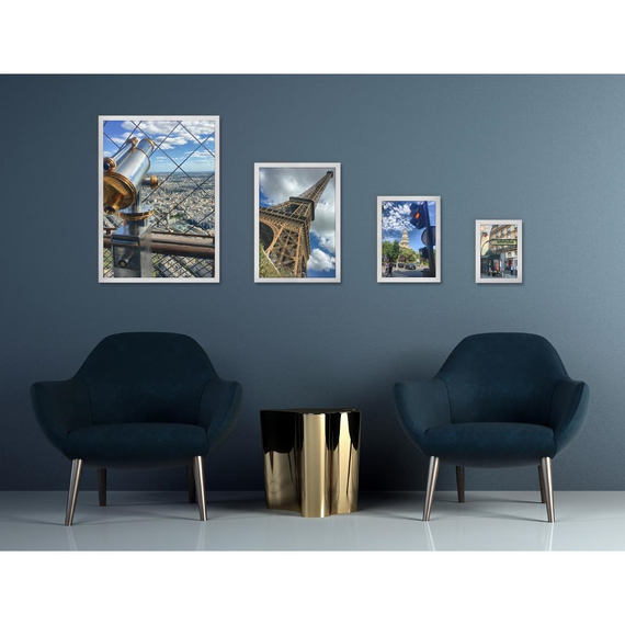 Europel Klapprahmen A4 25mm matt weiß, Bild 6