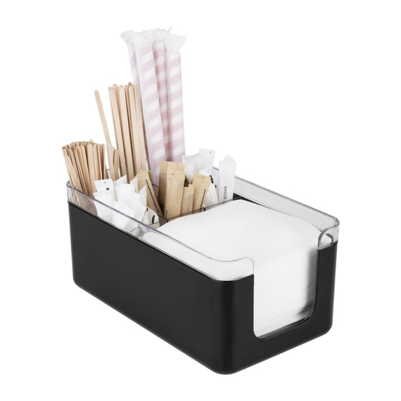 Olympia Kristallon Bar Caddy Schwarz ABS, Bild 9