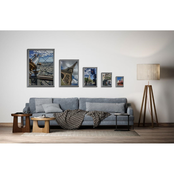 Europel Klapprahmen A3 25mm silber, Bild 5