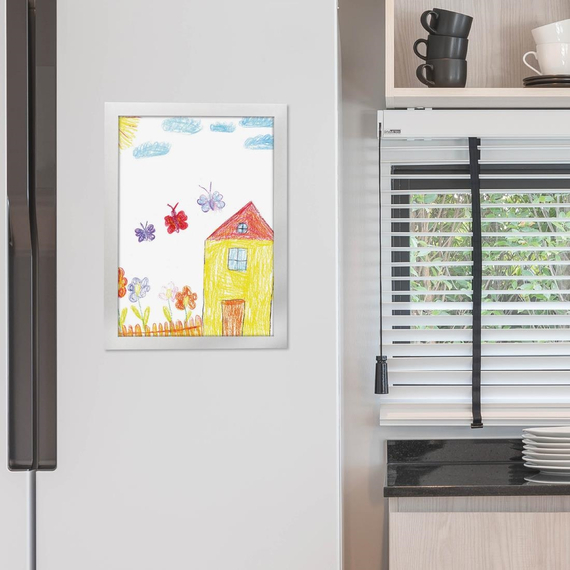 Europel Info-Rahmen / Selbstklebendes Set 2 Stück A4 Silber, Bild 9