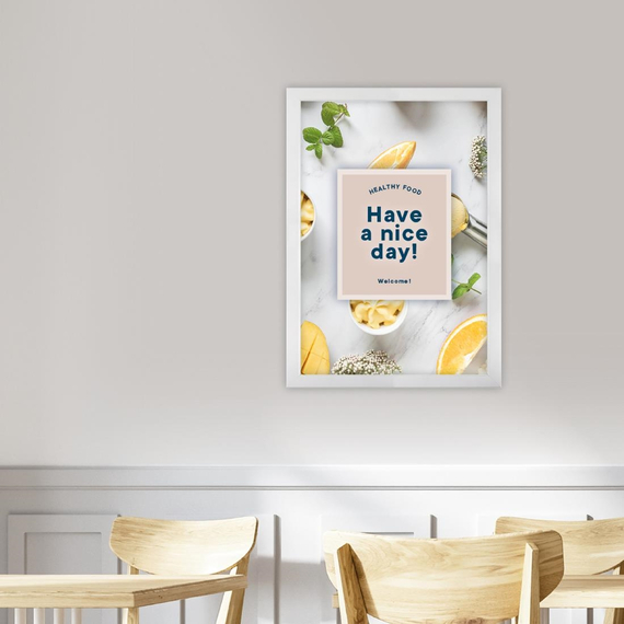 Europel Klapprahmen A3 25mm matt weiß, Bild 5