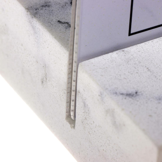 Europel Schilderhalter A5 Polystone weiß, Bild 7