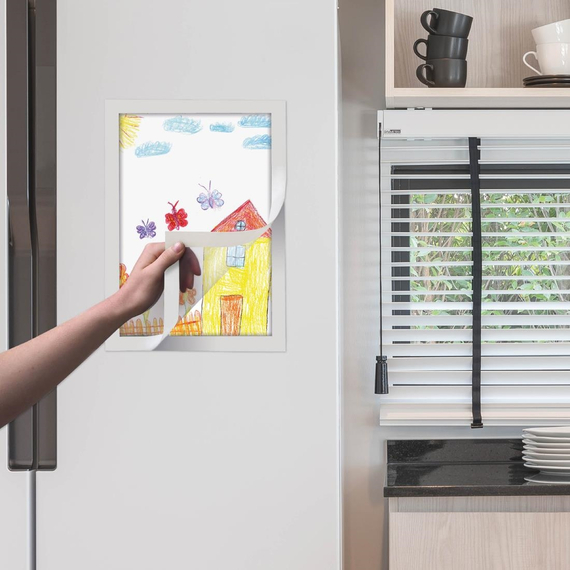 Europel Info-Rahmen / Selbstklebendes Set 2 Stück A4 Silber, Bild 10