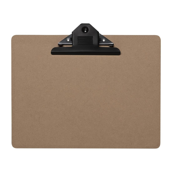 Europel Klemmbrett A4 Querformat Holz 297 x 210 mm