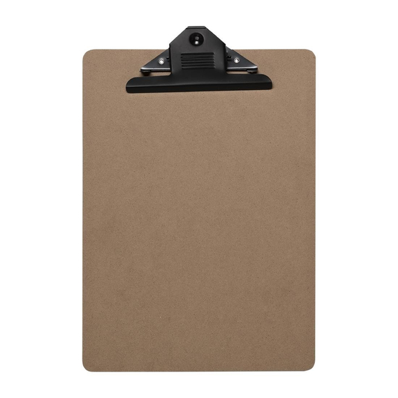 Europel Klemmbrett A4 Hochformat Holz 210 x 297 mm