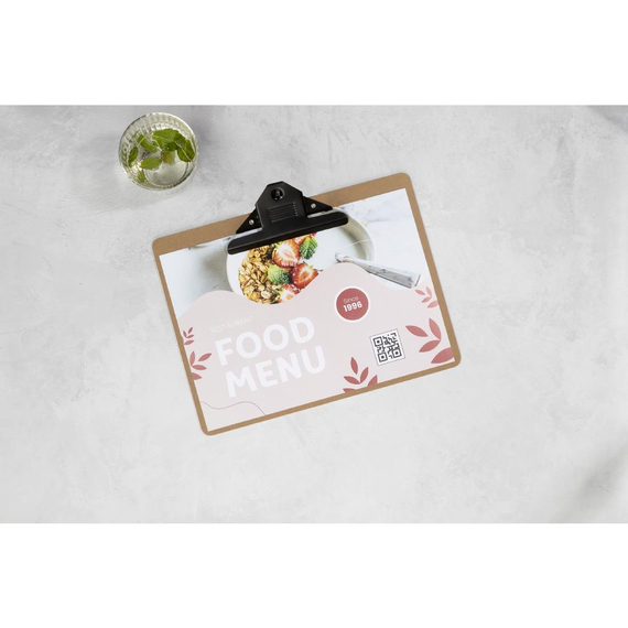 Europel Klemmbrett A4 Querformat Holz 297 x 210 mm, Bild 2