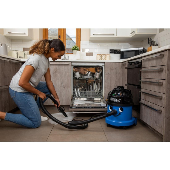 Numatic Sproei-extractiemaschine Staubsauger Henry Wash HVW370 blau mit Kit AS6, Bild 2