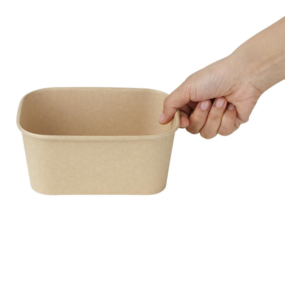 Fiesta Wiederverwendbare quadratische Behälterbasen 1400ml (300 Stück), Bild 4